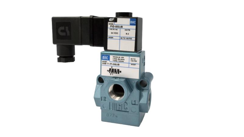 MAC VALVES INC 55B-11-PI-502JB