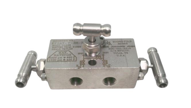 D/A MANUFACTURING EF3AT-T-SS-F2