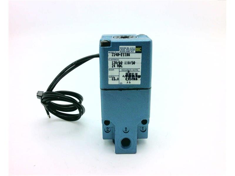 MAC VALVES INC 224B-111BA