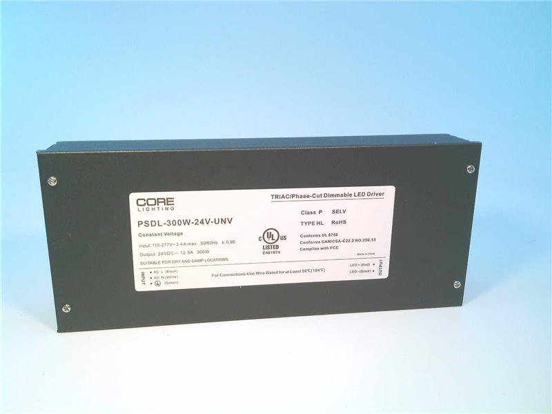 CORE LIGHTING PSDL-300W-24V-UNV