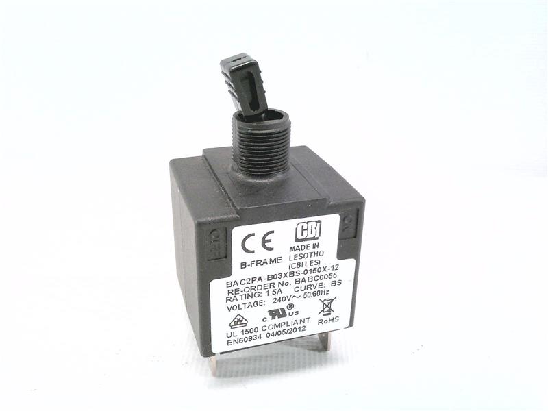 CBI BA-C2PA-B03XBS-0150X-12