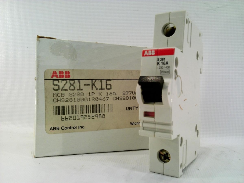 ASEA BROWN BOVERI S281-K16