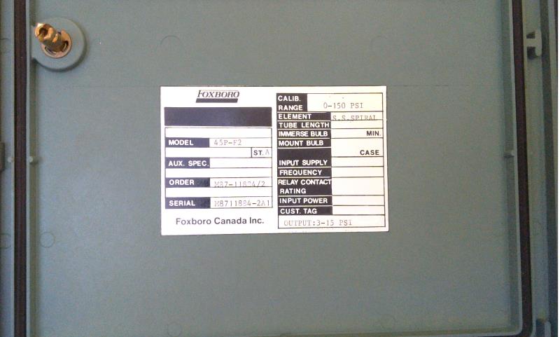 INVENSYS 45P-F2/TAS-AG