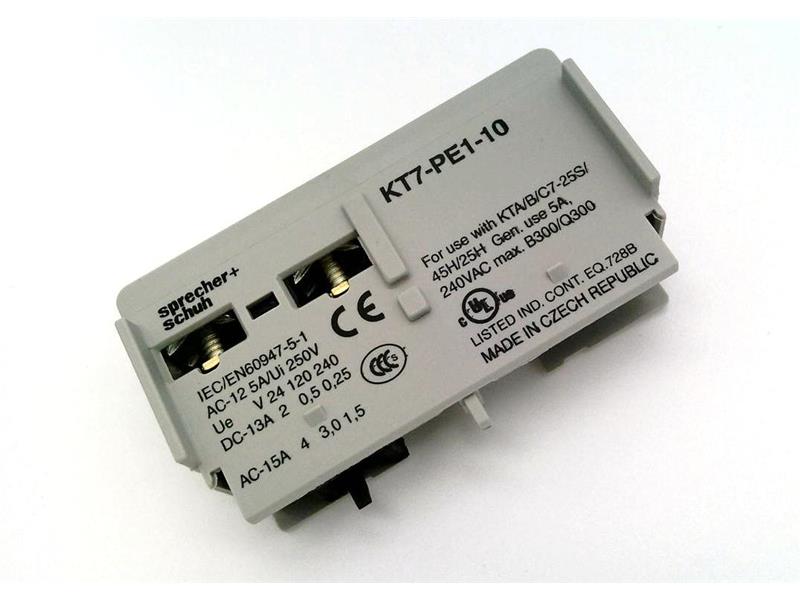 SPRECHER & SCHUH KT7-PE1-10