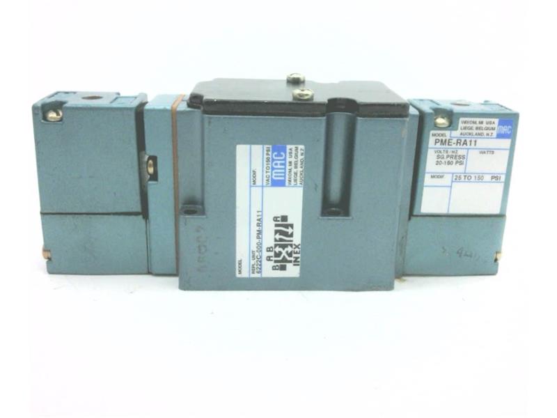 MAC VALVES INC 6222C-000-PM-RA11