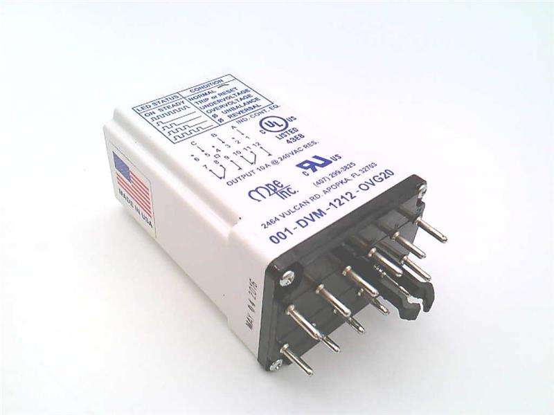 MOTOR PROTECTION ELEC. INC 001-DVM-1212-OVG20