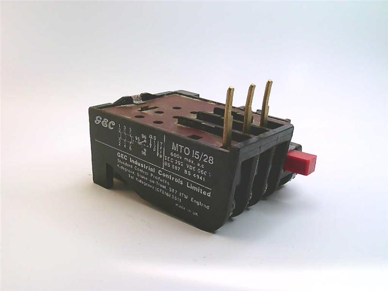 GEC INDUSTRIAL MTO15/28-15A