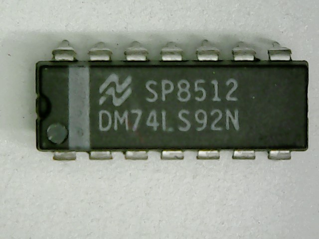NATIONAL SEMICONDUCTOR DM74LS92N