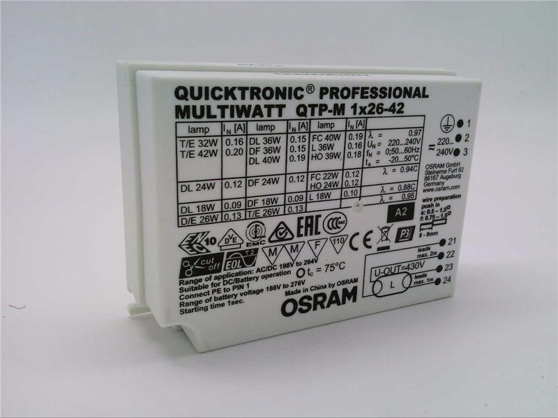 OSRAM QTP-M-1X26-42 220-240V