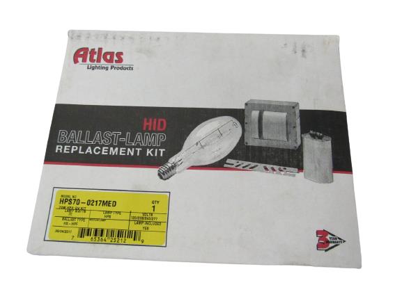 ATLAS LIGHTING PRODUCTS HPS70-0217MED