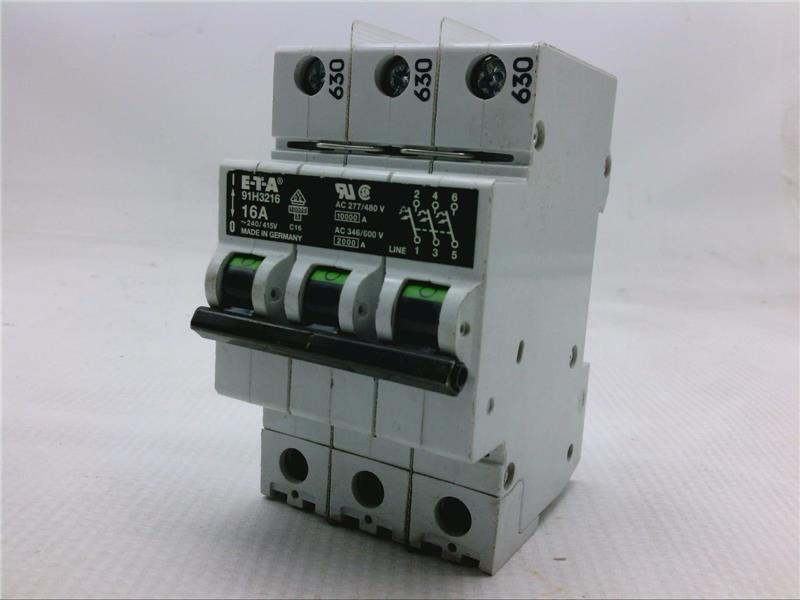 E-T-A CIRCUIT BREAKERS 91H3216