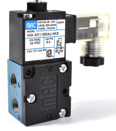 MAC VALVES INC 45A-AA1-DDAJ-1PA