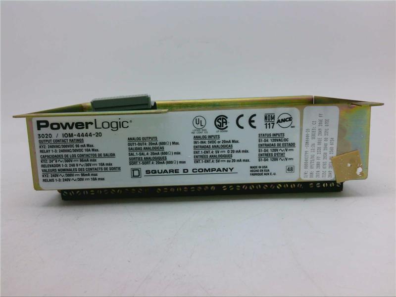SCHNEIDER ELECTRIC 3020-IOM444420