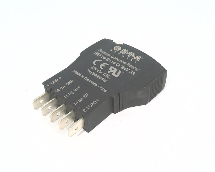 E-T-A CIRCUIT BREAKERS REF16-S114-DC24V-3A