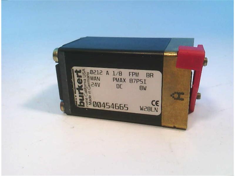 BURKERT 0212-1-1/8-FPM-BR