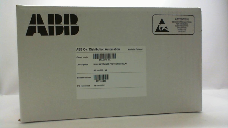 ASEA BROWN BOVERI SPAE010-MA