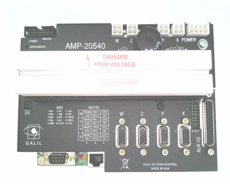 GALIL MOTION CONTROLS AMP-20540