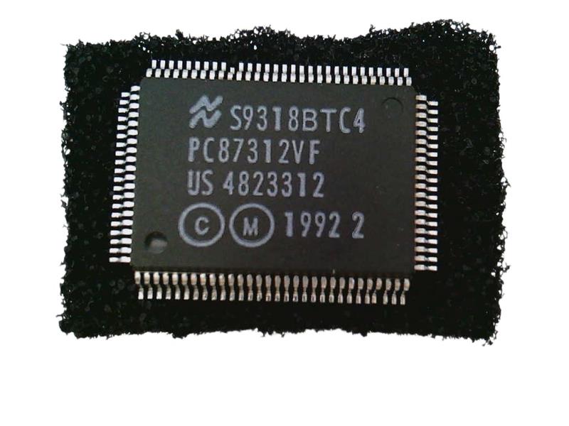 TEXAS INSTRUMENTS SEMI PC87312VF