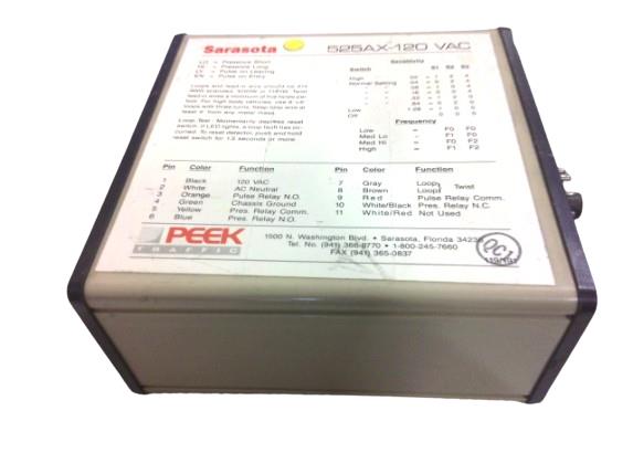 PEEK TRAFFIC 525AX-120VAC