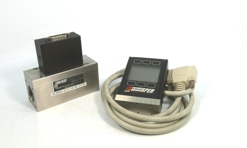 ALICAT SCIENTIFIC MW-50SLPM-D-30PSIA-REMOTE/5M, 52T, GAS: AIR, 6', HC