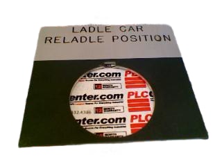 ALLEN BRADLEY 800T-X700E/LADLE-CAR-RELADLE-POSITION