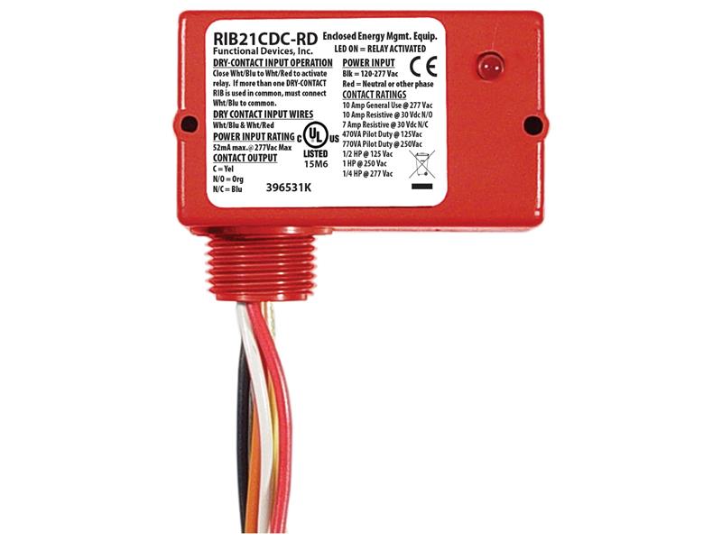 FUNCTIONAL DEVICES RIB21CDC-RD