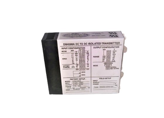 WILKERSON INSTR CO DM4380A-115-VAC-4/20-MADC-4/20-MADC-2.4-VA-50/60HZ