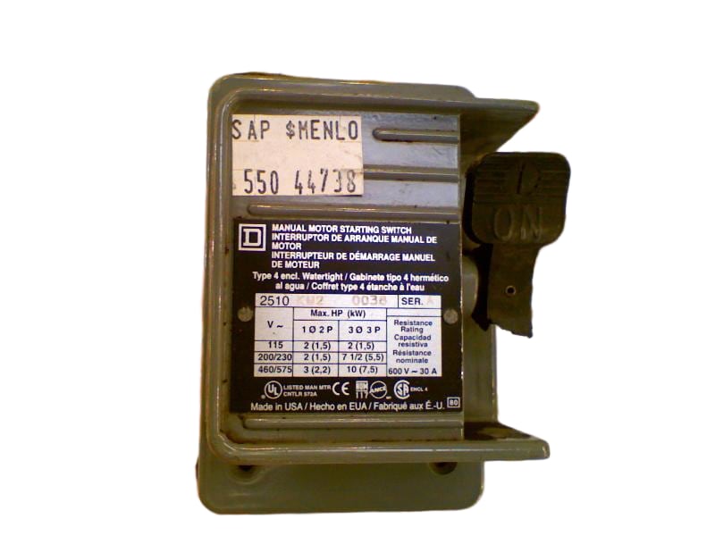 SCHNEIDER ELECTRIC 2510-KW20038