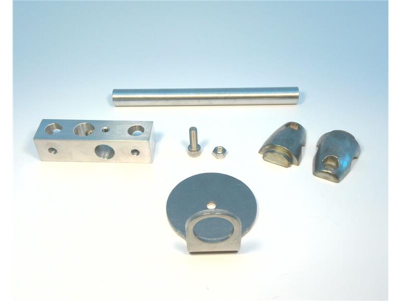 EFECTOR BRKT, 50MM REFL, EXTRUDE RAIL-UE0004