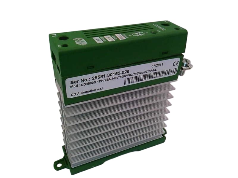 CD3000S-1PH/25A/240V/600V/NO/230VAC/ZC/NF/UL by DANAHER CONTROLS