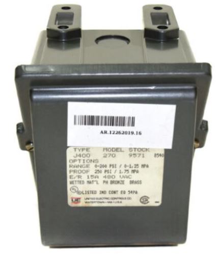 UNITED ELECTRIC J400-S144B