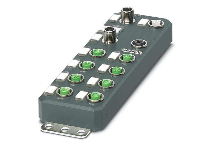 AXL E PB DI8 DO4 2A M12 6P by PHOENIX CONTACT