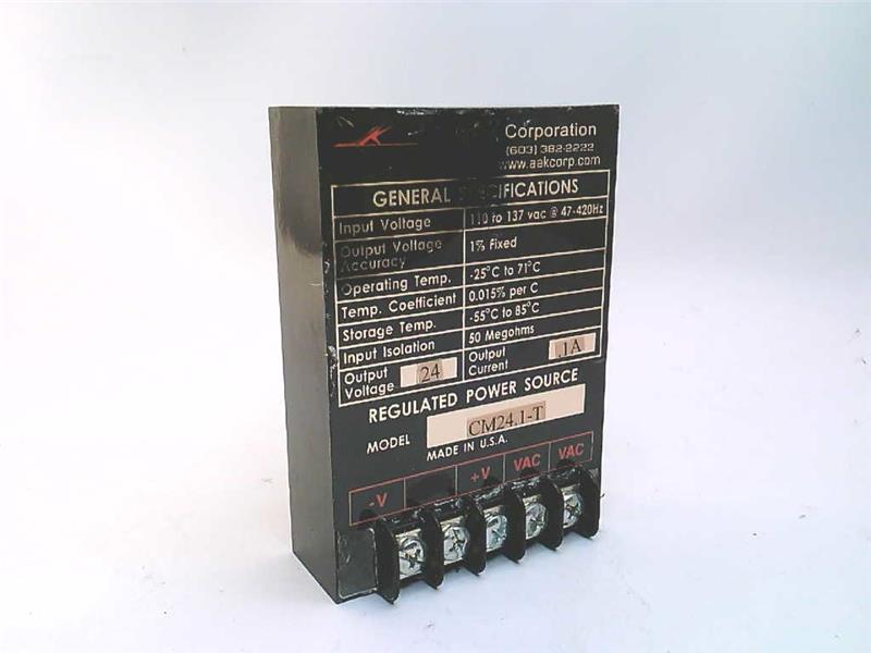 AAK CORPORATION CM24.1-T