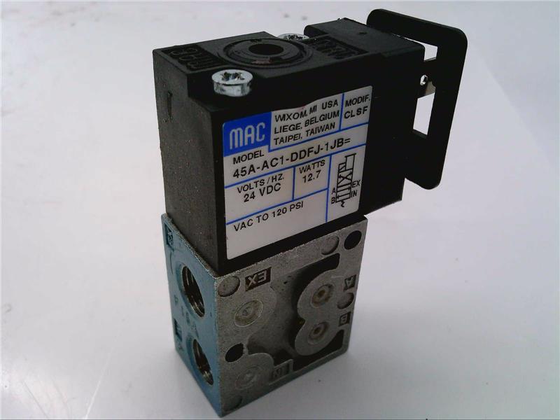 MAC VALVES INC 45A-AC1-DDFJ-1JB