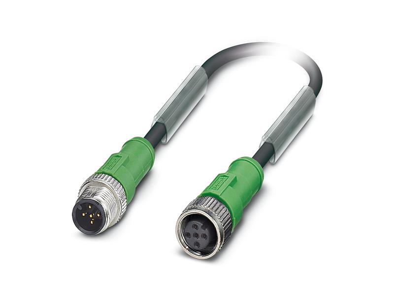 PHOENIX CONTACT SAC-5P-M12MS/ 5,0-PVC/M12FS