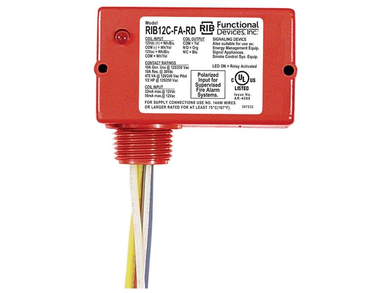 FUNCTIONAL DEVICES RIB12C-FA-RD