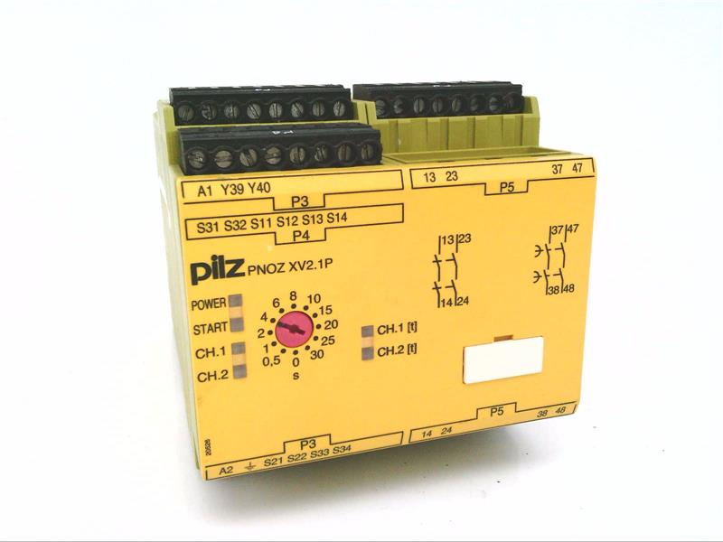 PILZ PNOZ-XV2.1P-30/24-240VACDC-2N/O