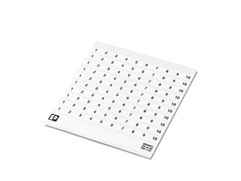 PHOENIX CONTACT SK 7,62/5:FORTL.ZAHLEN 11-20