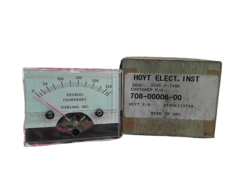 HOYT ELECTRICAL INSTRUMENTS D-1206119T88