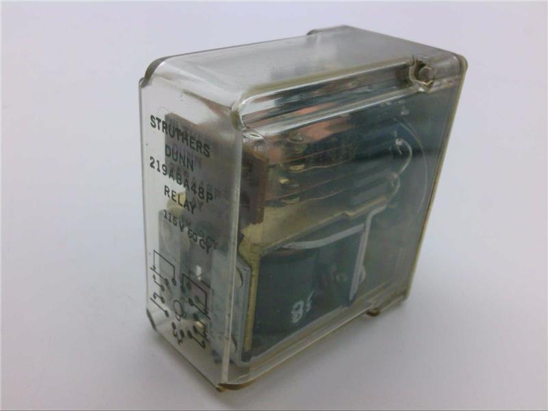 STRUTHERS DUNN RELAYS 219ABA48P-115VAC