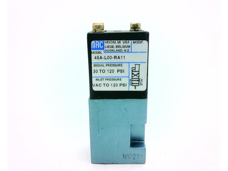 MAC VALVES INC 45A-L00-RA11