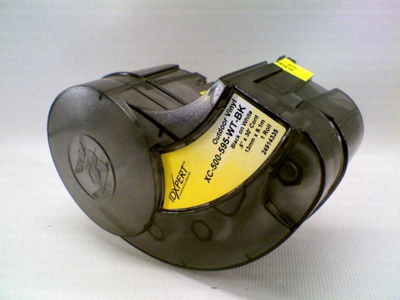 BRADY XC-500-595-WT-BK