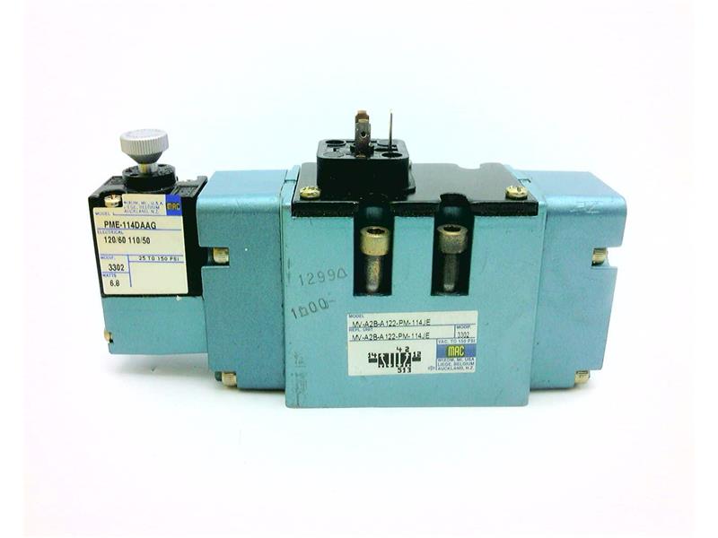 MAC VALVES INC MV-A2B-A122-PM-114JE