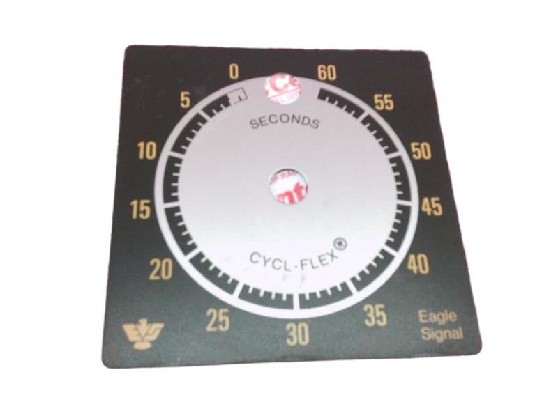 HP5-FACEPLATE-60S-BLK/ORG by DANAHER CONTROLS