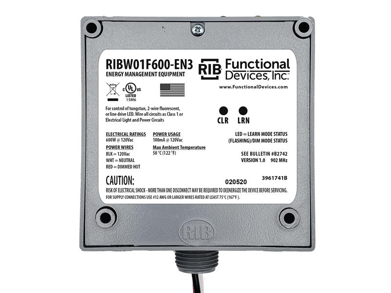 FUNCTIONAL DEVICES RIBW01F600-EN3