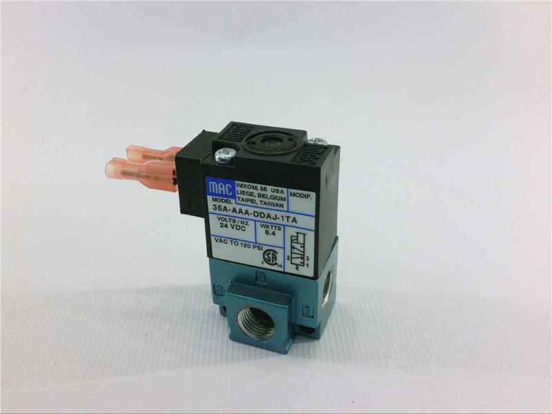 MAC VALVES INC 35A-AAA-DDAJ-1TA