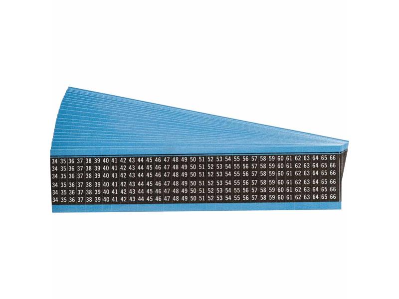 BRADY WM-34-66-BK-PK