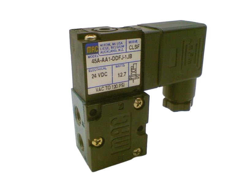MAC VALVES INC 45A-AA1-DDFJ-1JB=M705
