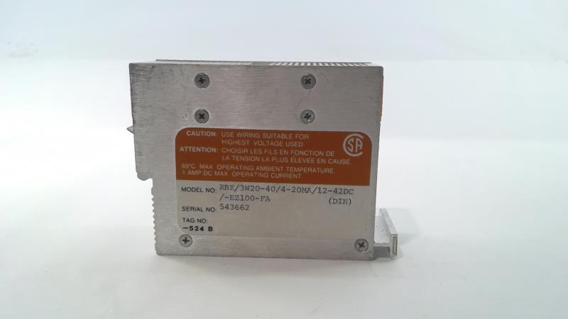 MOORE INDUSTRIES RBX/3W20-40/4-20MA/12-42DC-EZ100-FA (DIN)