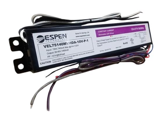 ESPEN TECHNOLOGY VEL75140MVHDA-10V-P-1